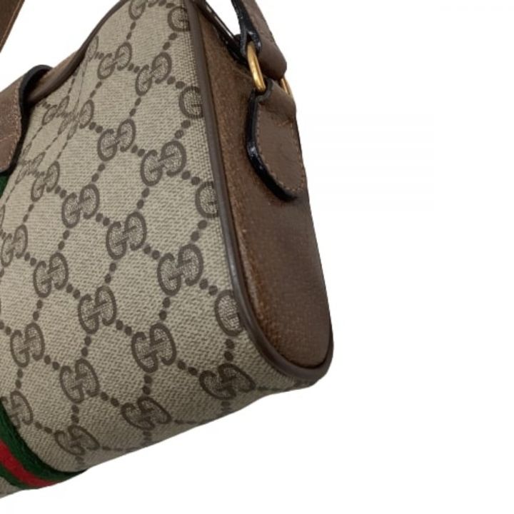 GUCCI グッチ OLD GUCCI オールドグッチ ショルダーバッグ ブラウン｜中古｜なんでもリサイクルビッグバン