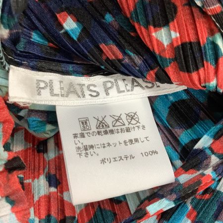  ISSEY MIYAKE イッセイミヤケ PLEATS PLEAS希少 レア ワンピース スカート ドット PP53-JH594 ブルー