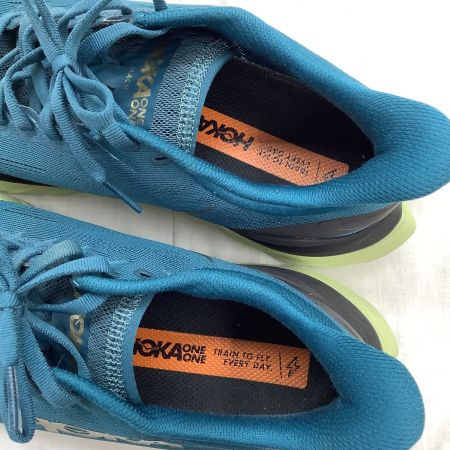 HOKA ホカ メンズ スニーカー ランニングシューズ SIZE 25.5cm エメラルドグリーン
