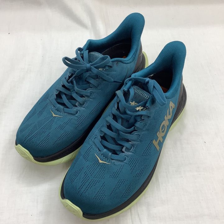 HOKA ホカ メンズ スニーカー ランニングシューズ SIZE 25.5cm エメラルドグリーン｜中古｜なんでもリサイクルビッグバン