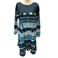 ♪♪ ISSEY MIYAKE イッセイミヤケ PLEATS PLEASE 2016AW ワンピース スカート PP63-JH772 ネイビー Bランク