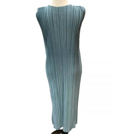  ISSEY MIYAKE イッセイミヤケ PLATS PLEASE ワンピース グラデーション  PP53-JH512 ペパーミント