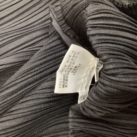  ISSEY MIYAKE イッセイミヤケ PLATS PLEASE 激レア スカート 変形 波カット  PP51-JG676 ブラック
