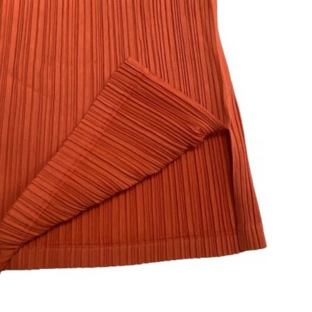  ISSEY MIYAKE イッセイミヤケ PLATS PLEASE スカート スリッド SIZE 2  PP43-JG458 オレンジ