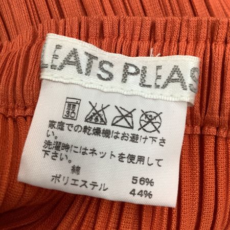  ISSEY MIYAKE イッセイミヤケ PLATS PLEASE スカート スリッド SIZE 2  PP43-JG458 オレンジ