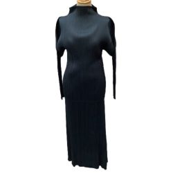 ♪♪ ISSEY MIYAKE イッセイミヤケ PLATS PLEASE セットアップ PP13-JG509 PP13-Jk503 ネイビー Bランク