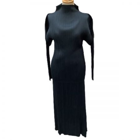  ISSEY MIYAKE イッセイミヤケ PLATS PLEASE セットアップ PP13-JG509 PP13-Jk503 ネイビー