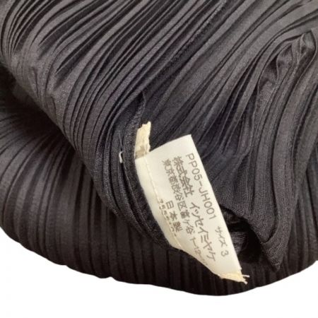  ISSEY MIYAKE イッセイミヤケ PLEATS PLEASE ノースリーブワンピースSIZE 3 PP05-JH001 ネイビー