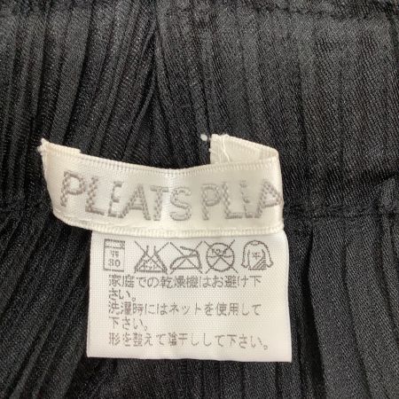 ISSEY MIYAKE イッセイミヤケ PLATS PLEASE フレアスカート SIZE 2 PP23-JG163 ブラック Bランク
