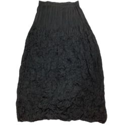 ♪♪ ISSEY MIYAKE イッセイミヤケ PLATS PLEASE スカート シワ加工 SIZE 4 PP41-JG902 ブラック Bランク