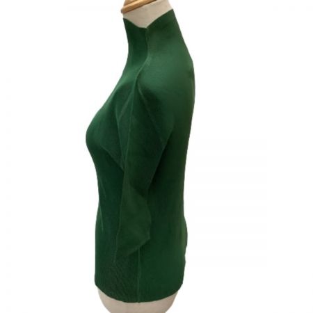  ISSEY MIYAKE イッセイミヤケ PLATS PLEASE レディース カットソー SIZE 3 PP33-FK353 グリーン