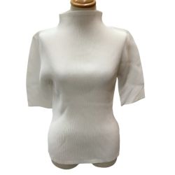 ♪♪ ISSEY MIYAKE イッセイミヤケ PLEATS PLEASE レディース カットソー SIZE 3 PP02FK113 ホワイト Bランク