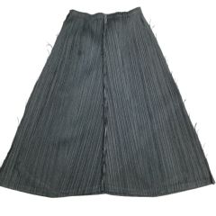 ISSEY MIYAKE イッセイミヤケ PLEATS PLEASE レア 変形 スカート SIZE 4  PP23-JG668 グレー Bランク