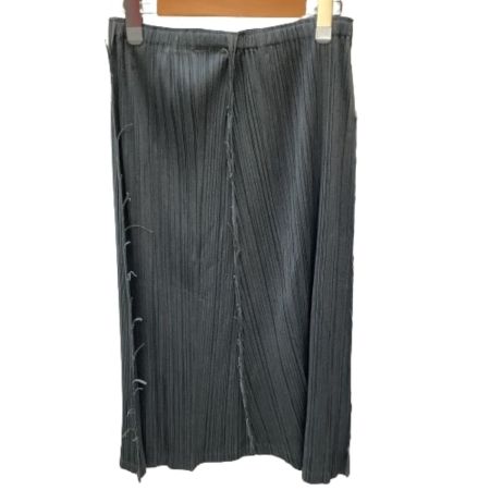 ISSEY MIYAKE イッセイミヤケ PLEATS PLEASE レア 変形 スカート SIZE 4  PP23-JG668 グレー