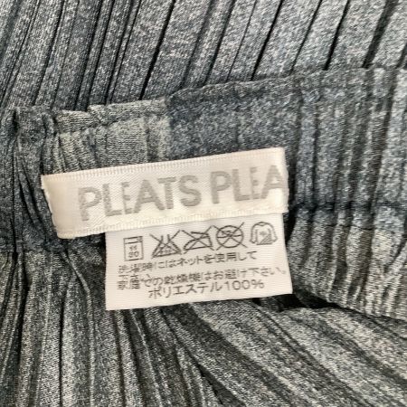 ISSEY MIYAKE イッセイミヤケ PLEATS PLEASE レア 変形 スカート SIZE 4  PP23-JG668 グレー