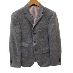 THOM BROWNE トムブラウン メンズ ジャケット ウール SIZE 00 グレー Bランク