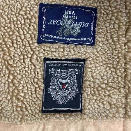 VAN ヴァン メンズ ダッフルコート SIZE L ベージュ