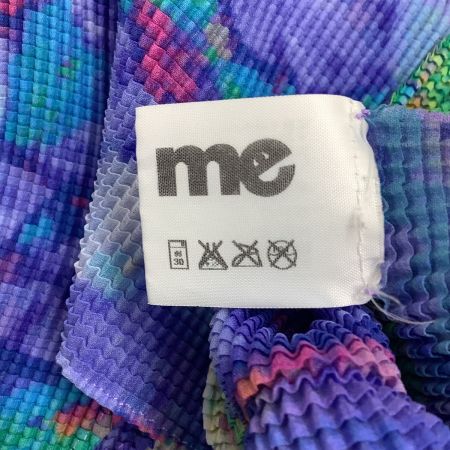  ISSEY MIYAKE イッセイミヤケ Me レディース レア カットソー 花柄 ブルー