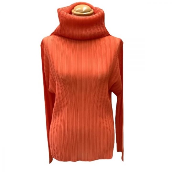 ISSEY MIYAKE イッセイミヤケ PLATS PLEASE タートルネックカットソー