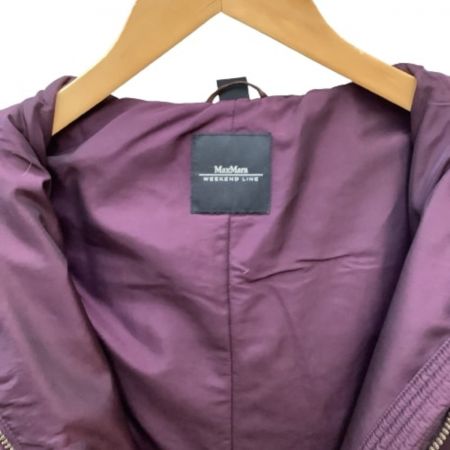  MAX MARA マックスマーラー レディース ダウンジャケット SIZE 40 パープル