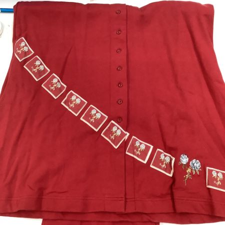 ketty ケティ レディース ジャンパースカート ワンピース SIZE M レッド