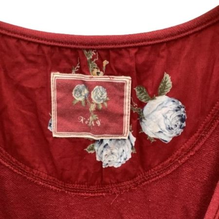 ketty ケティ レディース ジャンパースカート ワンピース SIZE M レッド