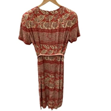 Burberrys バーバリーズ ヴィンテージ レディース ワンピース SIZE 9号 花柄 レッド