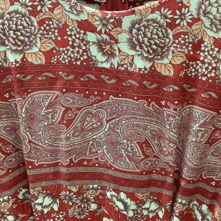 Burberrys バーバリーズ ヴィンテージ レディース ワンピース SIZE 9号 花柄 レッド