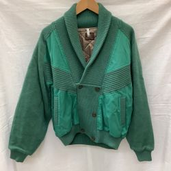 HL Vintage メンズ ブルゾン ジャンパー SIZE L グリーン Bランク