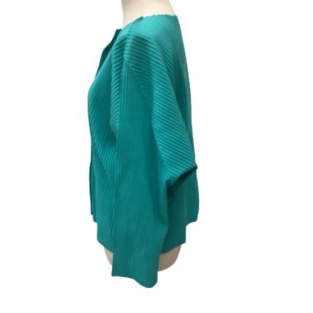  ISSEY MIYAKE me イッセイミヤケ カーディガン ジャケット IM82KO662 ミント