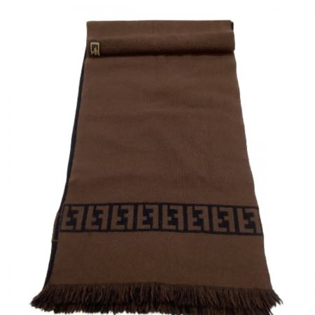  FENDI フェンディ マフラー ブラウン