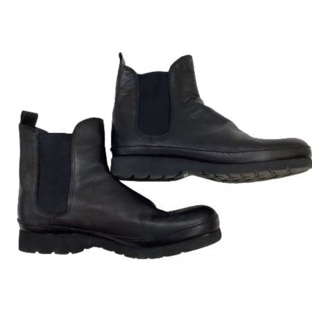  Margaret Howell マーガレットハウエル レディース レザー ショートブーツ SIZE 24cm ブラック