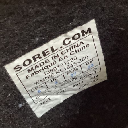 SOREL ソレル レディース スノーブーツ SIZE 23cm キャメル