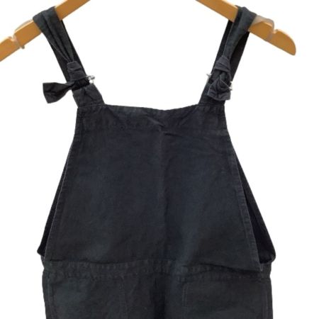 DANTON ダントン レディース オーバーオール SIZE 36 ブラック
