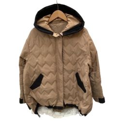 ♪♪ RISLEY リズレー レディース ダウンジャケット ダウン80％ ベージュ Cランク