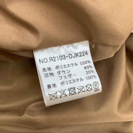  RISLEY リズレー レディース ダウンジャケット ダウン80％ ベージュ