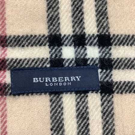  BURBERRY バーバリー マフラー ひざ掛け 大判 ベージュ