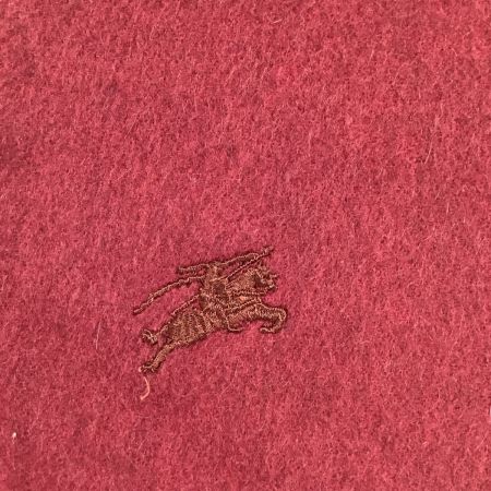  Burberrys バーバリーズ マフラー カシミヤ100%  エンジ