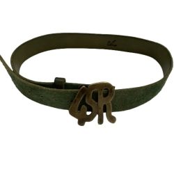 ♪♪ 45rpm 45アールピーエム メンズ レディース ベルト グリーン Bランク