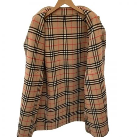  Burberrys バーバリーズ レディース リバーシブル ステンカラーコート ノバチェック SIZE 9AB2 ベージュ