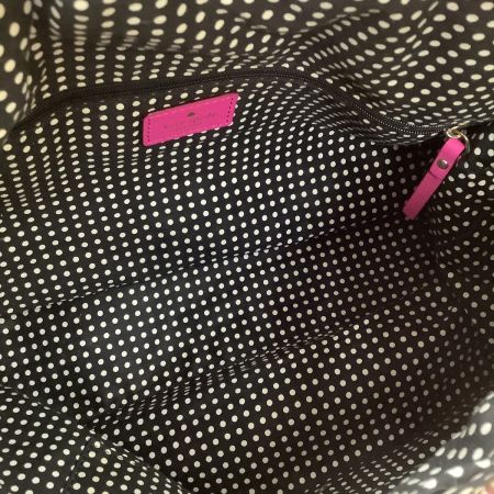  Kate Spade ケイトスペード ２WAYバッグ ハンドバッグ ショルダーバッグ レザー ショッキングピンク