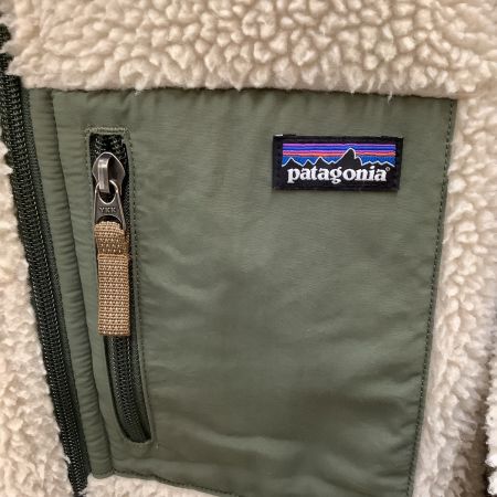  Patagonia パタゴニア キッズ 男の子 女の子 フリースジャケット SIZE XL（165～170相当） ベージュ