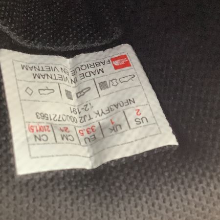 THE NORTH FACE ザノースフェイス キッズ トレッキングシューズ 靴 SIZE 21cm NF0A3DFYK ブラック