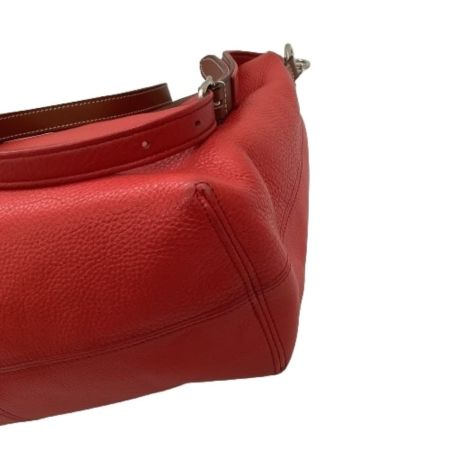  Somes Saddle ソメスサドル レディース ２WAYバッグ ハンドバッグ ショルダーバッグ レザー ポーチ付き レッド