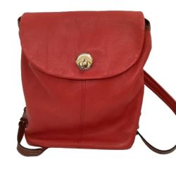 Somes Saddle ソメスサドル レディース リュック レザー レッド Bランク