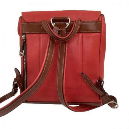 Somes Saddle ソメスサドル レディース リュック レザー レッド