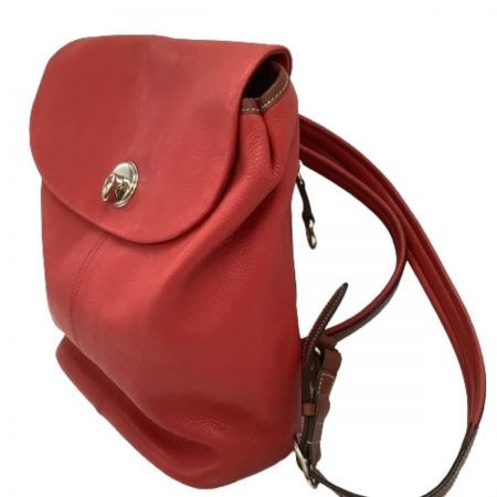 Somes Saddle ソメスサドル レディース リュック レザー レッド