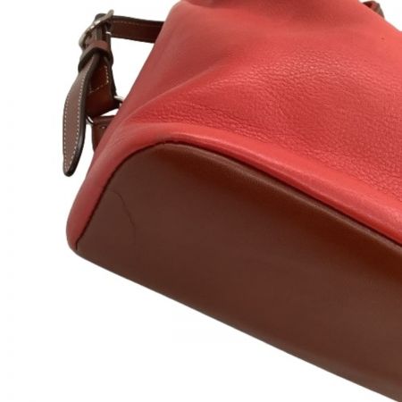 Somes Saddle ソメスサドル レディース リュック レザー レッド