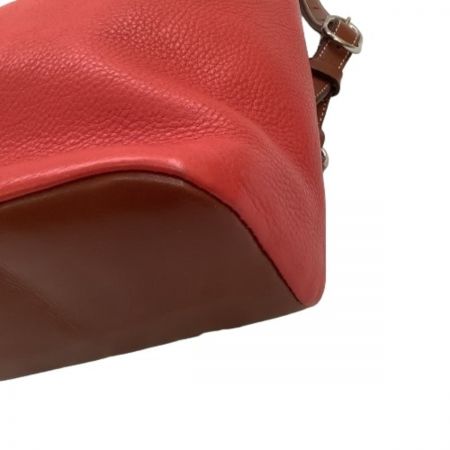 Somes Saddle ソメスサドル レディース リュック レザー レッド