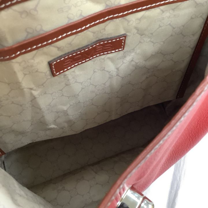Somes Saddle ソメスサドル レディース リュック レザー レッド - 中古 